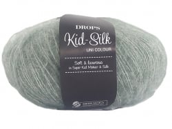 Acheter Laine Drops - Kid Silk - 34 Vert sauge - 4,50 € en ligne sur La Petite Epicerie - Loisirs créatifs