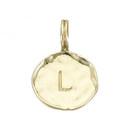 Acheter Breloque ronde dorée à l'or fin 18K – L - 1,49 € en ligne sur La Petite Epicerie - Loisirs créatifs