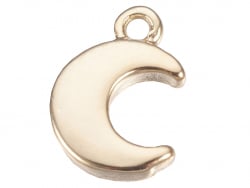 Acheter Pendentif doré à l'or fin 18K – Petite lune - 0,89 € en ligne sur La Petite Epicerie - Loisirs créatifs