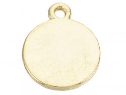 Acheter Breloque dorée à l'or fin 18 K – Cercles pointillés - 0,89 € en ligne sur La Petite Epicerie - Loisirs créatifs