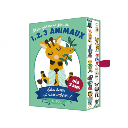 Acheter Mon premier jeu de 1,2,3 animaux - 9,59 € en ligne sur La Petite Epicerie - Loisirs créatifs