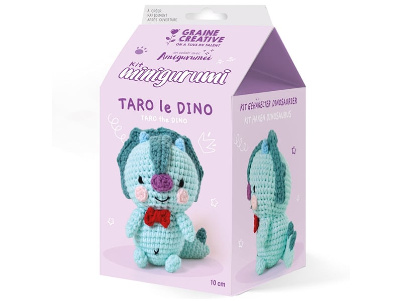 Acheter Kit mini amigurumi - Dinosaure 10cm - 9,99 € en ligne sur La Petite Epicerie - Loisirs créatifs