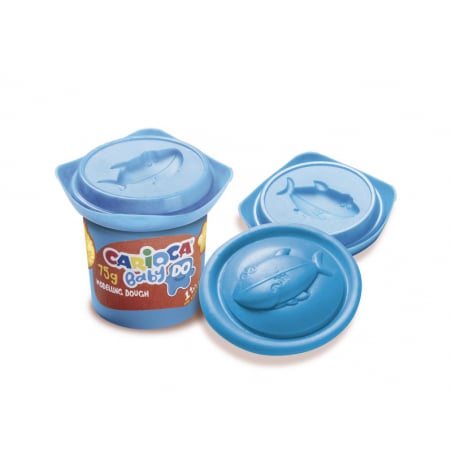 Acheter 3 pots de pâte à modeler pour bébés et enfants - babydo - 3,35 € en ligne sur La Petite Epicerie - Loisirs créatifs