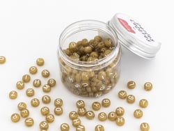 Acheter Pot perles lettres – Or - 4,99 € en ligne sur La Petite Epicerie - Loisirs créatifs