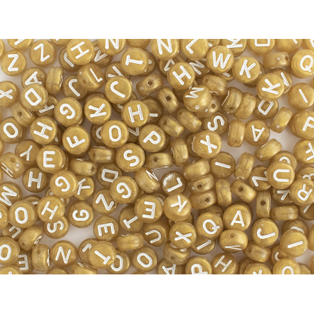 Acheter Pot perles lettres – Or - 4,99 € en ligne sur La Petite Epicerie - Loisirs créatifs