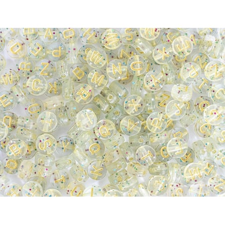 Acheter Pot perles lettres – Paillettes or - 5,99 € en ligne sur La Petite Epicerie - Loisirs créatifs