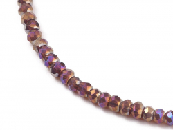 Acheter Bracelet en perles facétées - marron - 6,99 € en ligne sur La Petite Epicerie - Loisirs créatifs