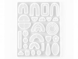 Acheter Moule en silicone - petites formes abstraites pour création de bijoux - 9,99 € en ligne sur La Petite Epicerie - Lois...