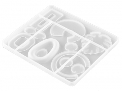 Acheter Moule en silicone - formes géométriques pour création de bijoux - 5,49 € en ligne sur La Petite Epicerie - Loisirs cr...