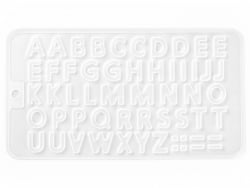 Acheter Moule en silicone - pour résine et jesmonite - lettres de l'alphabet - 3,49 € en ligne sur La Petite Epicerie - Loisi...
