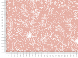 Acheter Tissu viscose – Fleurs des champs rose - Exclusivité La Petite Epicerie - 1,99 € en ligne sur La Petite Epicerie - Lo...