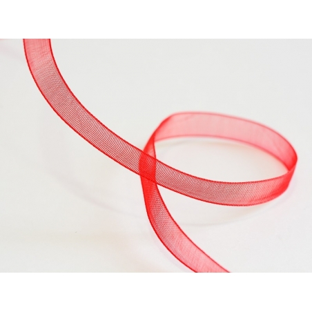 Acheter 1 m de ruban organza 6 mm - rouge - 0,39 € en ligne sur La Petite Epicerie - Loisirs créatifs