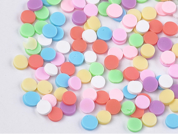 Acheter Confettis ronds en pâte polymère - couleurs pastel - 10 grammes - 1,99 € en ligne sur La Petite Epicerie - Loisirs cr...