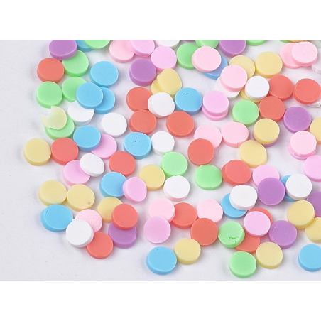 Acheter Confettis ronds en pâte polymère - couleurs pastel - 10 grammes - 1,99 € en ligne sur La Petite Epicerie - Loisirs cr...
