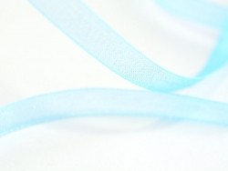 Acheter 1 m de ruban organza 6 mm - bleu ciel - 0,39 € en ligne sur La Petite Epicerie - Loisirs créatifs