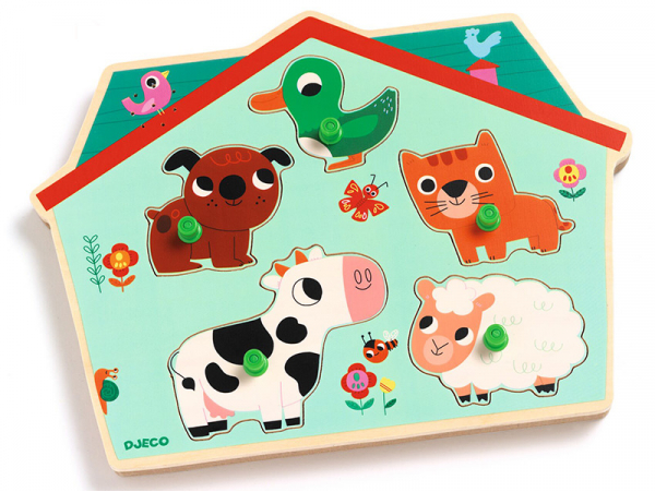 Acheter Puzzle sonore en bois - Ouaf woof - les naimaux familiers - 26,99 € en ligne sur La Petite Epicerie - Loisirs créatifs Acheter Puzzle sonore en bois - Ouaf woof - les naimaux familiers - 26,99 € en ligne sur La Petite Epicerie - Loisirs créatifs