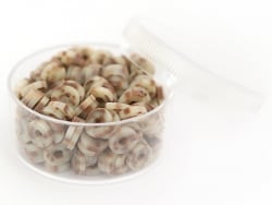 Acheter Boite de perles rondelles heishi 6 mm - marron naturel imitation pierre - 2,59 € en ligne sur La Petite Epicerie - Lo...