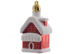 Acheter Décoration de Noël incassable - Maison rouge - 1,99 € en ligne sur La Petite Epicerie - Loisirs créatifs