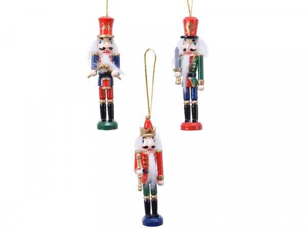 Acheter Casse noisette en bois à chapeau rouge - socle rouge - 12,5 cm - 4,99 € en ligne sur La Petite Epicerie - Loisirs cré...