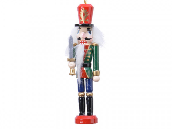Acheter Casse noisette en bois à chapeau rouge - socle rouge - 12,5 cm - 4,99 € en ligne sur La Petite Epicerie - Loisirs cré...