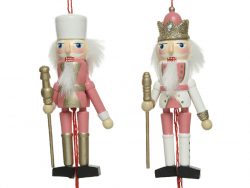 Acheter Décoration de Noël casse-noisette - rose à chapeau rose - 12,5 cm - 6,99 € en ligne sur La Petite Epicerie - Loisirs ...