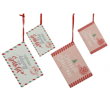 Acheter Décoration de Noël - lettre au père Noël - blanc - 3,29 € en ligne sur La Petite Epicerie - Loisirs créatifs