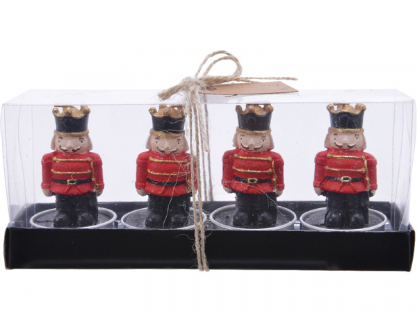 Acheter 4 bougies chauffe-plat - casse noisette rouge - 9,99 € en ligne sur La Petite Epicerie - Loisirs créatifs