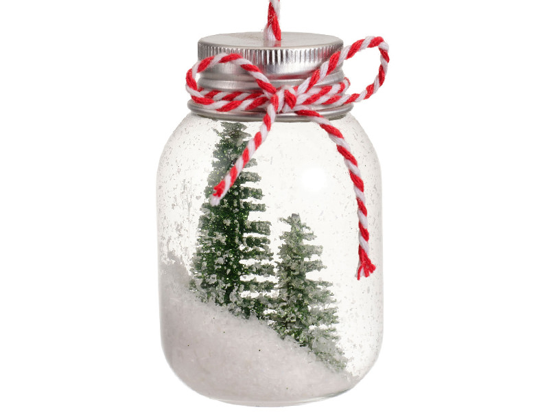 Acheter Suspension de Noël Sapin et neige dans un flacon en verre - Vert - 2,99 € en ligne sur La Petite Epicerie - Loisirs c...