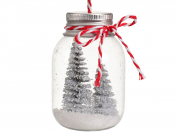 Acheter Décoration de Noël - sapin dans un bocal - argenté - 2,79 € en ligne sur La Petite Epicerie - Loisirs créatifs