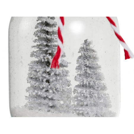 Acheter Suspension de Noël Sapin et neige dans un flacon en verre - Argent - 2,99 € en ligne sur La Petite Epicerie - Loisirs...