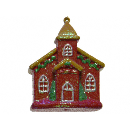 Acheter Décoration de Noël incassable - maison rouge - 3,99 € en ligne sur La Petite Epicerie - Loisirs créatifs