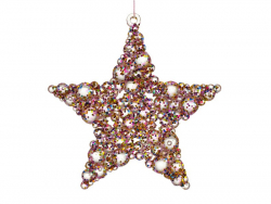 Acheter 2 suspensions décoratives pour le sapin - étoiles à paillettes multicolores - 1,99 € en ligne sur La Petite Epicerie ...