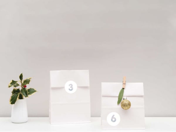 Acheter Kit de sachets en papier pour le calendrier de l'Avent - 7,99 € en ligne sur La Petite Epicerie - Loisirs créatifs