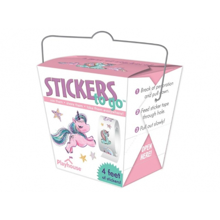 Acheter Stickers to go licornes - Paper House - 3,19 € en ligne sur La Petite Epicerie - Loisirs créatifs