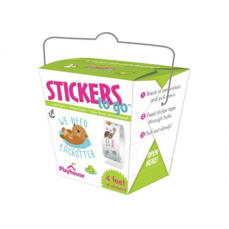 Acheter Stickers to go animaux du zoo - Paper House - 3,19 € en ligne sur La Petite Epicerie - Loisirs créatifs