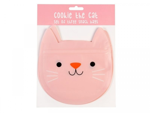 Acheter Sacs à collation en forme de chat rose "cookie the cat" - 4,19 € en ligne sur La Petite Epicerie - Loisirs créatifs