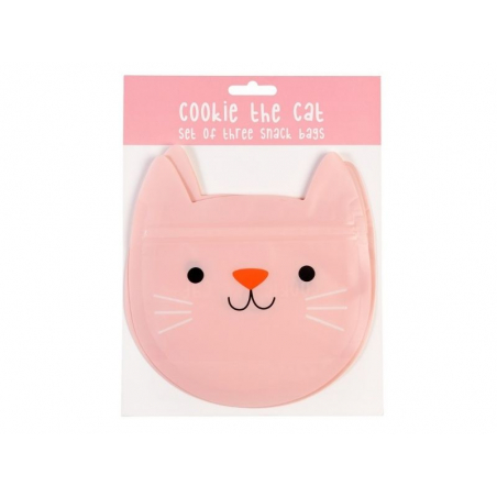 Acheter Sacs à collation en forme de chat rose "cookie the cat" - 4,19 € en ligne sur La Petite Epicerie - Loisirs créatifs