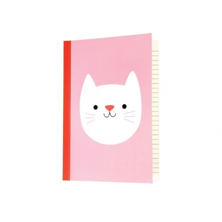 Acheter Carnet de notes A5 tête de chat rose "Cookie the cat" - 5,49 € en ligne sur La Petite Epicerie - Loisirs créatifs