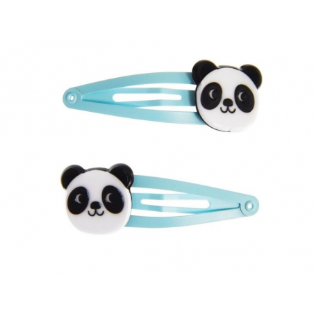 Acheter Lot de 2 barrettes têtes de pandas "Miko the panda" - 2,79 € en ligne sur La Petite Epicerie - Loisirs créatifs