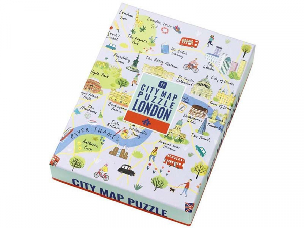 Acheter Puzzle plan de Londres illustré - 250 pièces - 14,99 € en ligne sur La Petite Epicerie - Loisirs créatifs