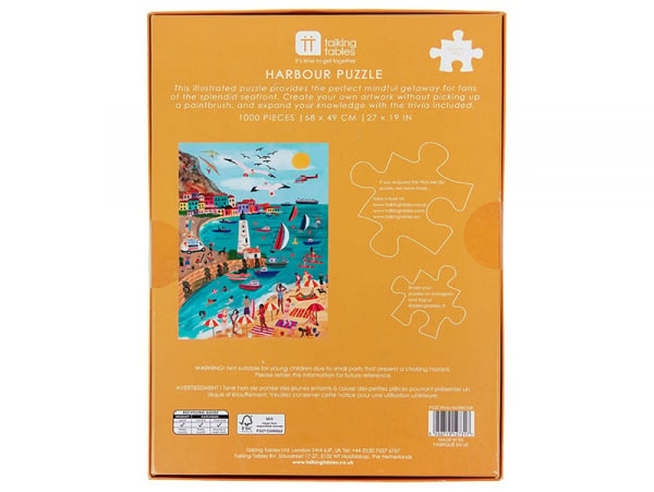 Puzzle 1000 Pièces Soirée Port Marseille[u4865] - Cdiscount Jeux