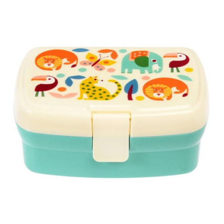 Acheter Lunchbox avec plateau animaux de la savane Wild Wonders - 8,49 € en ligne sur La Petite Epicerie - Loisirs créatifs