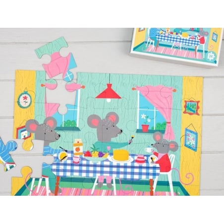 Acheter Puzzle pour enfants 24 pièces Mouse in A House - 12,99 € en ligne sur La Petite Epicerie - Loisirs créatifs