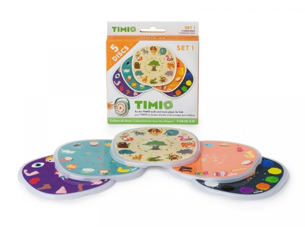 Acheter Set 1 de 5 disques pour lecteur audio Timio enfants - 14,95 € en ligne sur La Petite Epicerie - Loisirs créatifs