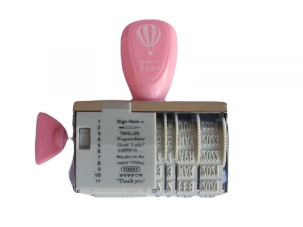 Acheter Tampon dateur Note in down couleur rose - 4,99 € en ligne sur La Petite Epicerie - Loisirs créatifs