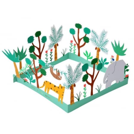 Acheter Carte d'anniversaire dépliante 3D - jungle - 6,99 € en ligne sur La Petite Epicerie - Loisirs créatifs