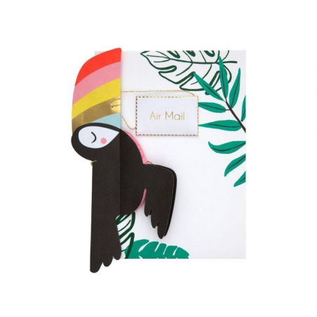Acheter Carte d'anniversaire mobile - toucan coloré - 6,99 € en ligne sur La Petite Epicerie - Loisirs créatifs