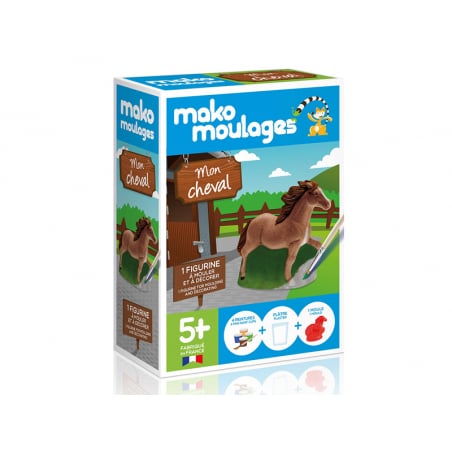 Acheter Mako moulages: Mon cheval - 11,99 € en ligne sur La Petite Epicerie - Loisirs créatifs