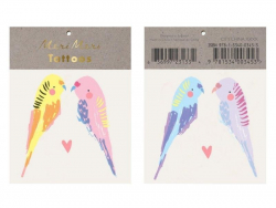 Acheter Planches de tatouages temporaires - couple de perruches - 2,99 € en ligne sur La Petite Epicerie - Loisirs créatifs