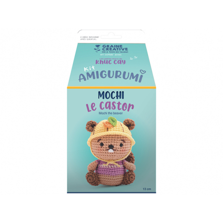 Acheter Kit amigurumi castor - 14,99 € en ligne sur La Petite Epicerie - Loisirs créatifs